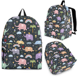 Wildlife Collection - Elephants (Gray) Backpack - FREE SHIPPING