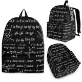 Mathematica Backpack Design #1 - FREE SHIPPING