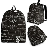 Science Chalkboard Backpack Design #2 - FREE SHIPPING