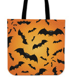 Bats Halloween Trick Or Treat Cloth Tote Goody Bag