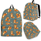Yoga Foxes Backpack (Steel Gray) - FREE SHIPPING