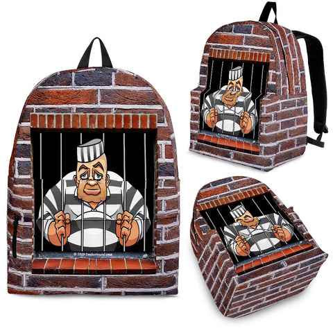 Man In Prison Backpack - FREE SHIPPING