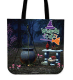 Wickedly Cute Halloween Trick Or Treat Cloth Tote Goody Bag