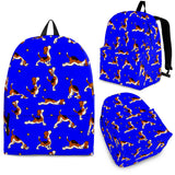 Yoga Dogs Backpack (Blue) - FREE SHIPPING