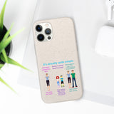 Bodily Autonomy For All Biodegradable Phone Case