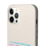 Bodily Autonomy For All Biodegradable Phone Case