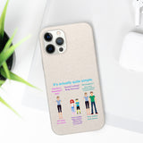 Bodily Autonomy For All Biodegradable Phone Case