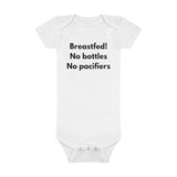 Baby's First Clothing: Breastfed Organic Baby Bodysuit