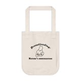 Breastfeeding: Nature's Immunization Organic Canvas Tote Bag
