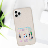 Bodily Autonomy For All Biodegradable Phone Case