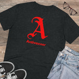 Scarlet Letter Antivaxxer Organic Creator T-shirt - Unisex