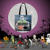 All The Ghouls Love Me Halloween Trick Or Treat Cloth Tote Goody Bag