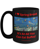 All You Can Eat Buffet 15 fl. oz. Black (Front)