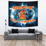 Happy Halloween Design #4 - Halloween Wall Tapestry - FREE SHIPPING