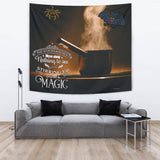 The Witch's Kitchen - Halloween Wall Tapestry - FREE SHIPPING