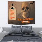 Halloween Party Design #2 - Halloween Wall Tapestry - FREE SHIPPING