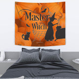 Master Witch - Halloween Wall Tapestry - FREE SHIPPING