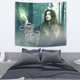 Real Witch - Halloween Wall Tapestry - FREE SHIPPING