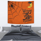 Witch Please - Halloween Wall Tapestry - FREE SHIPPING