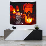 If One Door Closes - Halloween Wall Tapestry - FREE SHIPPING