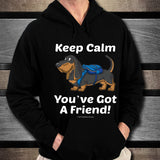 Keep Calm - You've Got A Friend - Basset Hound Unisex Hoodie