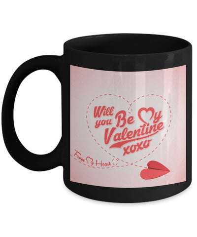 Will You Be My Valentine Mug #1 (8 Options Available)