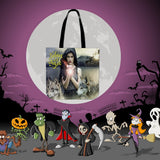 Believe In Magic Halloween Trick Or Treat Cloth Tote Goody Bag