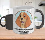Best Cocker Spaniel Dad / Mom Ever Color-Changing Coffee Mug