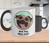 Best Pug Dad / Mom Ever Color-Changing Coffee Mug