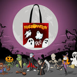Boo Halloween Trick Or Treat Cloth Tote Goody Bag
