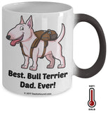 Best Bull Terrier Dad / Mom Ever Color-Changing Coffee Mug