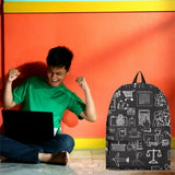Business Success Chalkboard Backpack Design #4 - FREE SHIPPING