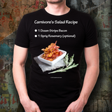 Carnivore's Salad Recipe Unisex Tee