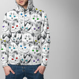 Cats Galore All Over Hoodie - FREE SHIPPING