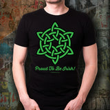 Celtic Knot Proud To Be Irish Unisex Tee Design #2