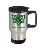 Celtic Knot Proud To Be Irish Mug Design #4 (9 Options Available)