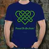 Celtic Knot Proud To Be Irish Unisex Tee Design #4