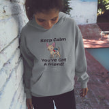 Keep Calm - You've Got A Friend - Chihuahua Youth Hoodie