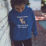 Keep Calm - You've Got A Friend - Chihuahua Youth Hoodie