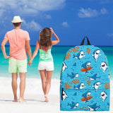 Shark Pattern #2 Backpack - FREE SHIPPING