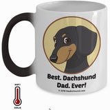 Best Dachshund Dad / Mom Ever Color-Changing Coffee Mug