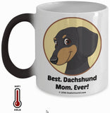Best Dachshund Dad / Mom Ever Color-Changing Coffee Mug