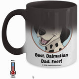 Best Dalmatian Dad / Mom Ever Color-Changing Coffee Mug