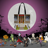 Dare You Enter Halloween Trick Or Treat Cloth Tote Goody Bag