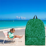 Nautical Design Backpack (Dark Green) - FREE SHIPPING