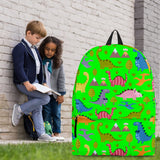 Dinosaurs Design #1 Backpack (Green) - FREE SHIPPING