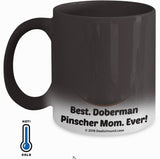 Best Doberman Pinscher Dad / Mom Ever Color-Changing Coffee Mug
