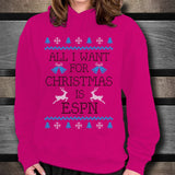 All I Want For Christmas Is ESPN Unisex Hoodie