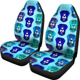 Fancy Pants Dog Car Seat Covers (Blue)  - FREE SHIPPING