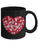 Floral Heart Mug #1 (8 Options Available)